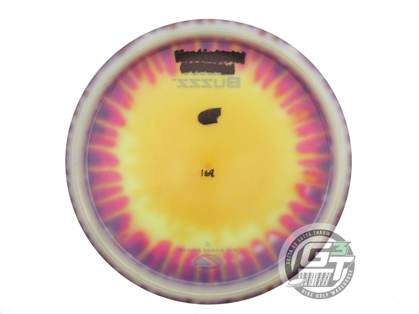 USED Discraft FlyDye Z Buzzz 168g Purple Burst Midrange Golf Disc