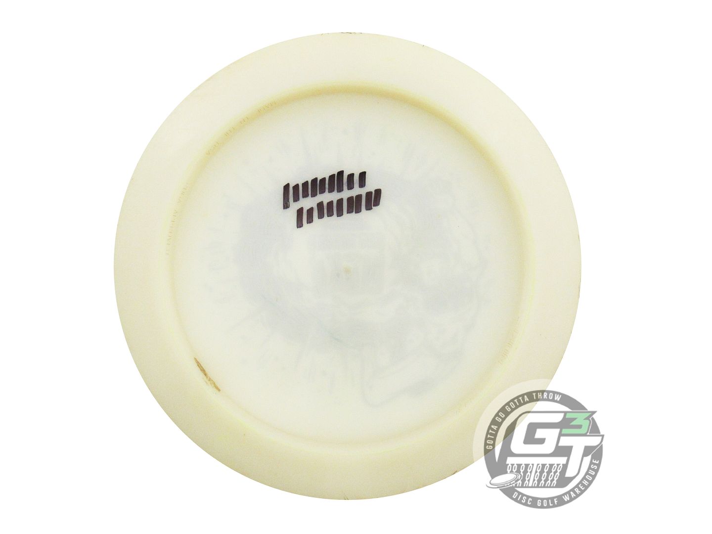 USED Discraft [ADERHOLD] Z Glo Nuke 175g Blue Foil Distance Driver Golf Disc