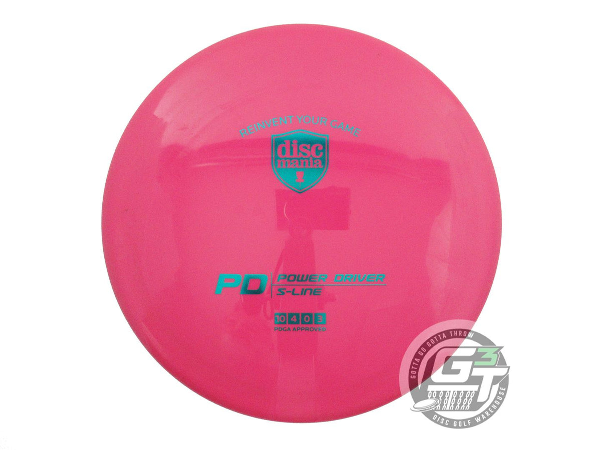 USED DiscMania S-Line PD 173g Pink Teal Foil Distance Driver Golf Disc