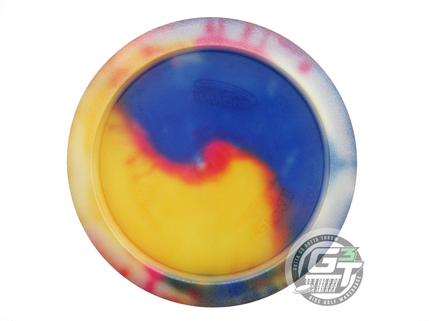 USED Innova I-DYE Blizzard Wraith 136g Yin Yang Distance Driver Golf Disc
