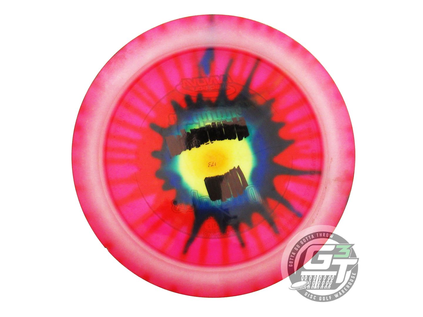 USED Innova I-DYE Champion Daedalus 173g Pink Burst Distance Driver Golf Disc