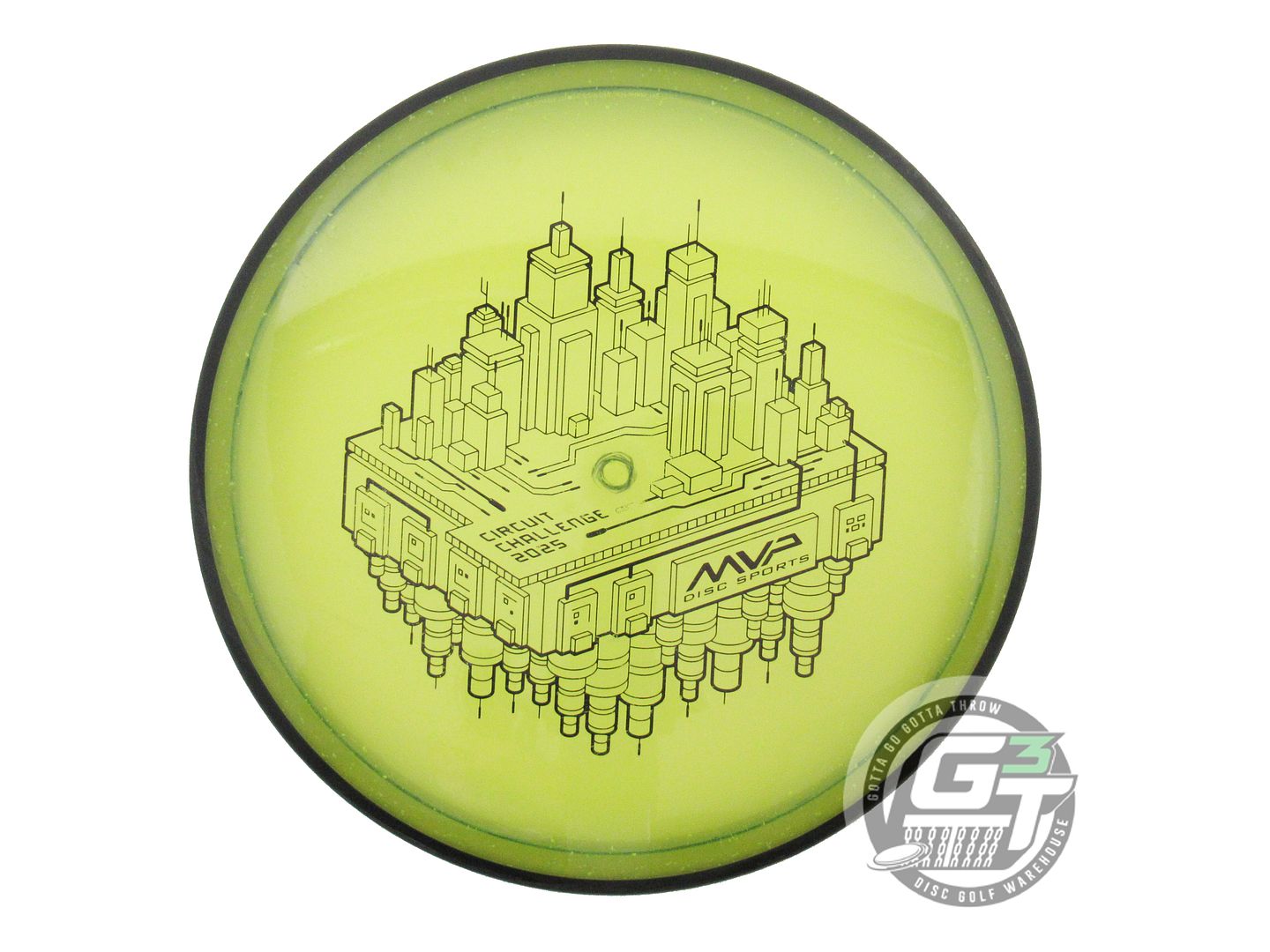 USED MVP Disc Sports [CIRCUIT CHALLENGE] Proton Uplink 177g Yellow Midrange Disc