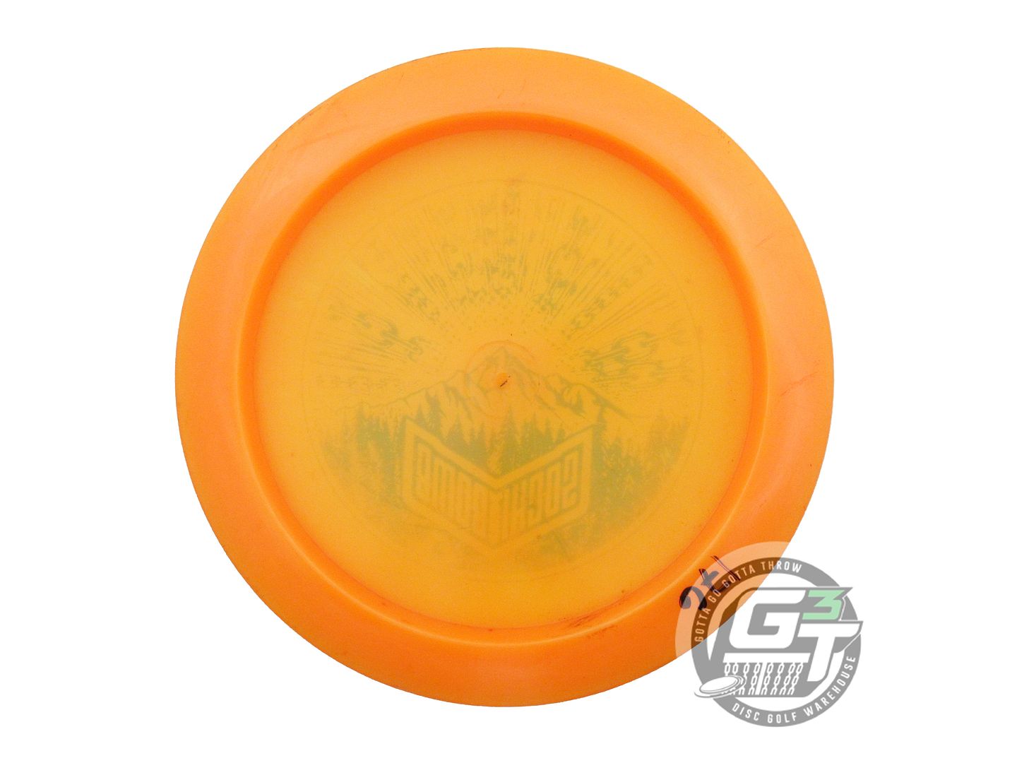 USED Innova [SOCKIBOMB] Champion Destroyer 176g Orange Distance Driver Golf Disc