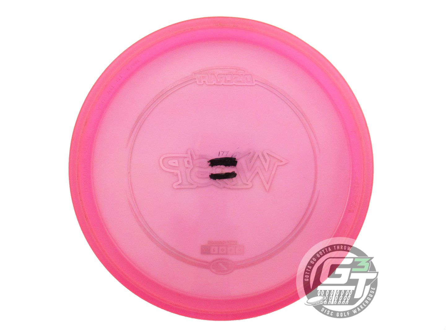 USED Discraft Z Wasp 177g Pink Rainbow Foil Midrange Golf Disc