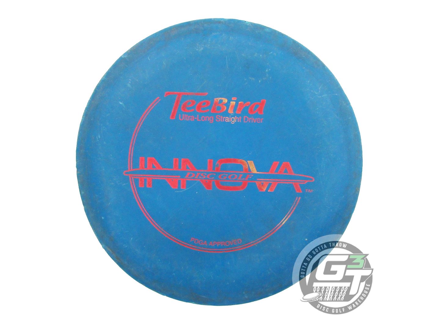 USED Innova Pro Teebird 172g Blue Red Foil OOP Fairway Driver Golf Disc