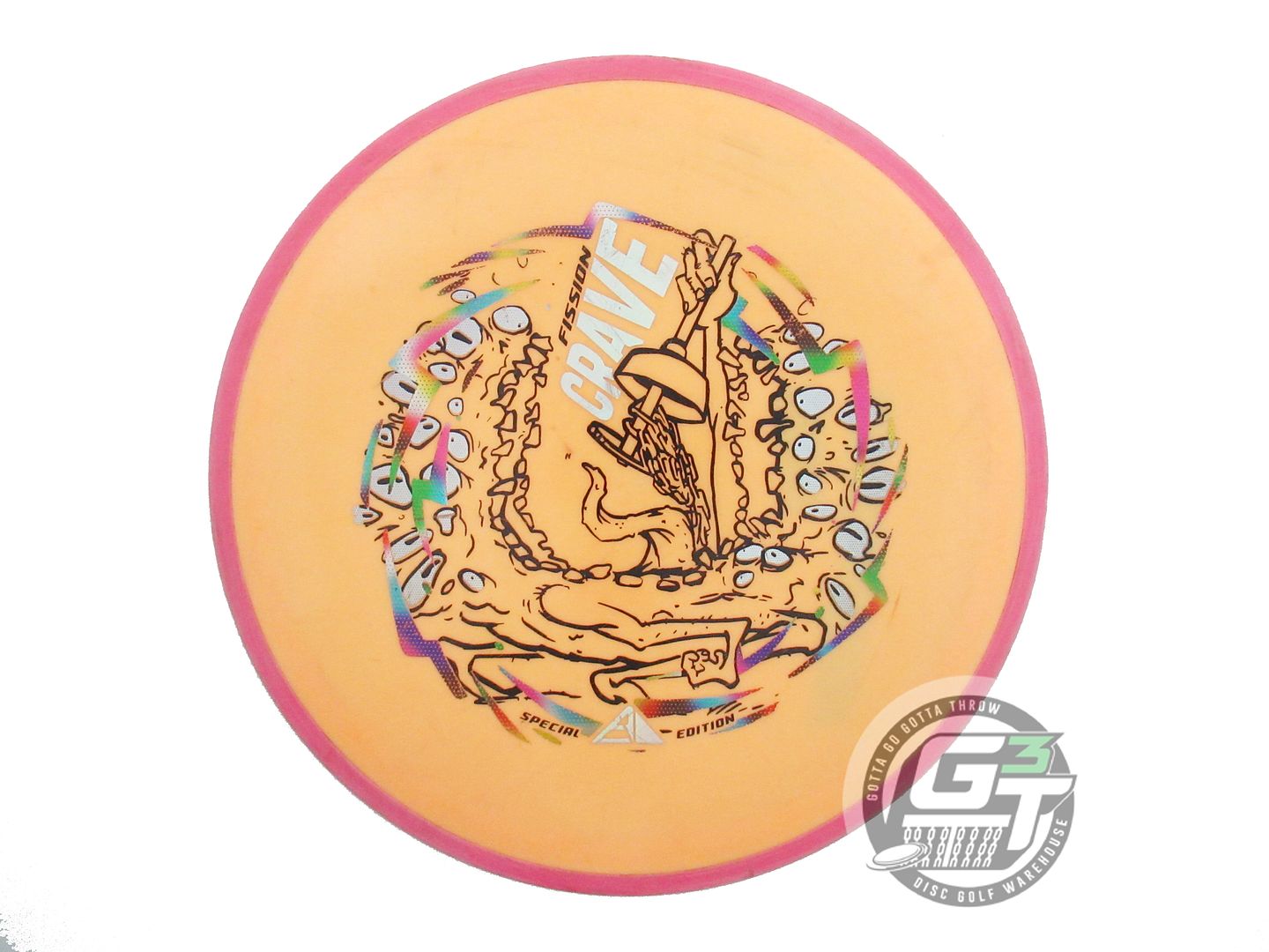 USED Axiom Discs [SE] Fission Crave 171g Peach Pink Rim Fairway Driver Golf Disc