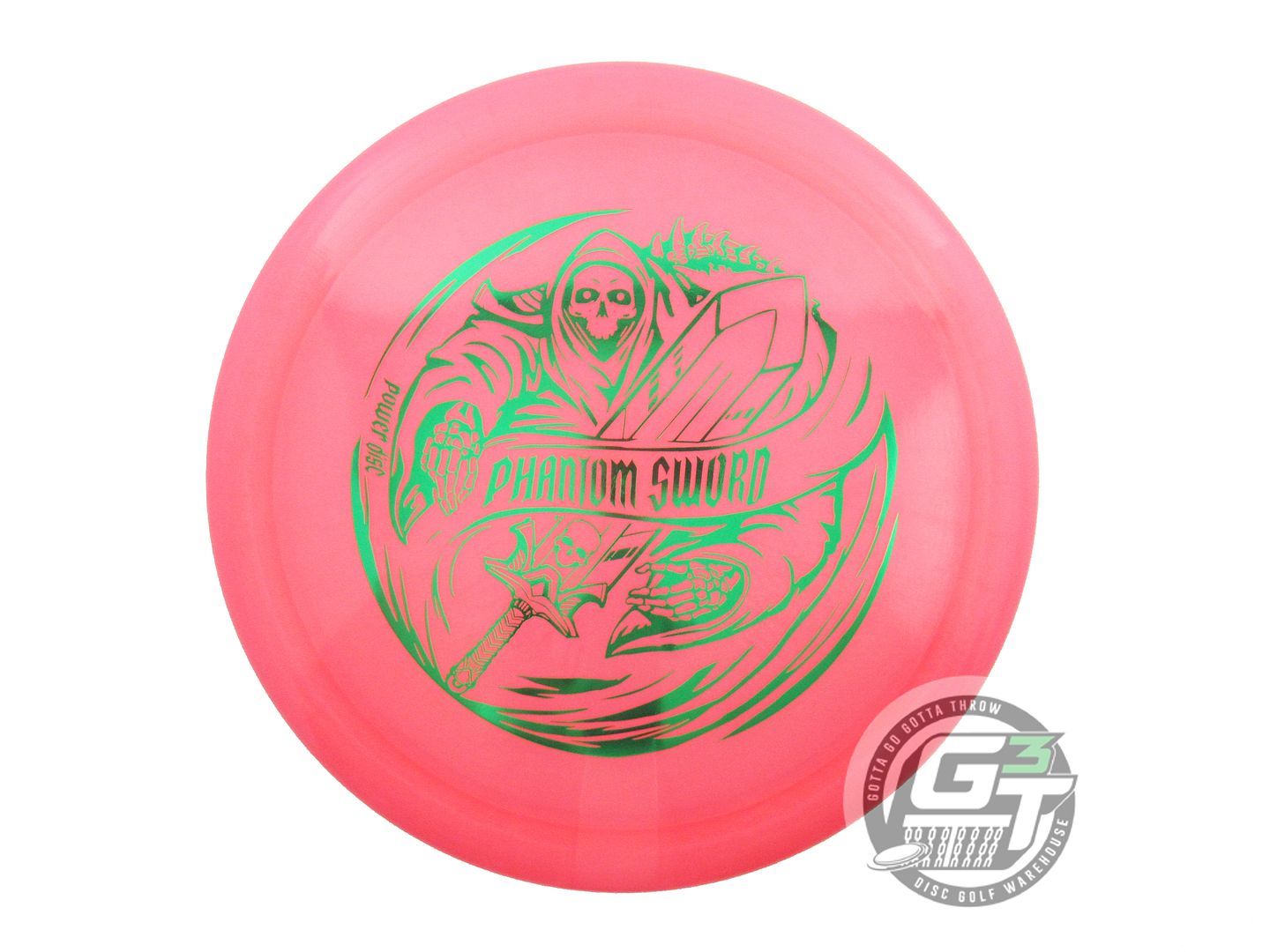 USED Innova [SE] Champion PHANTOM SWORD 175g Pink Green Foil Driver Disc