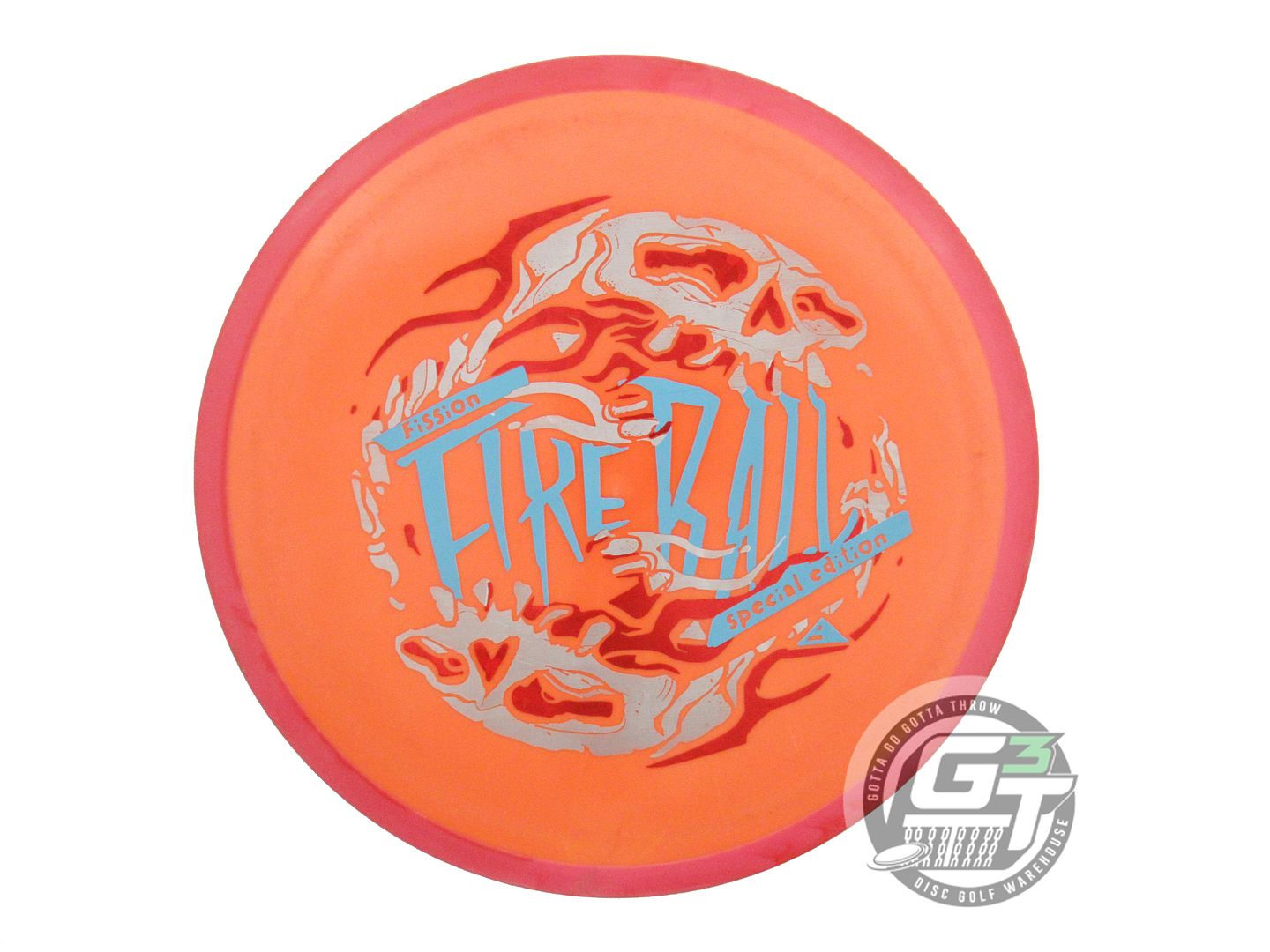 USED Axiom Discs [SE] Fission Fireball 163g Orange Red Rim Distance Driver Disc