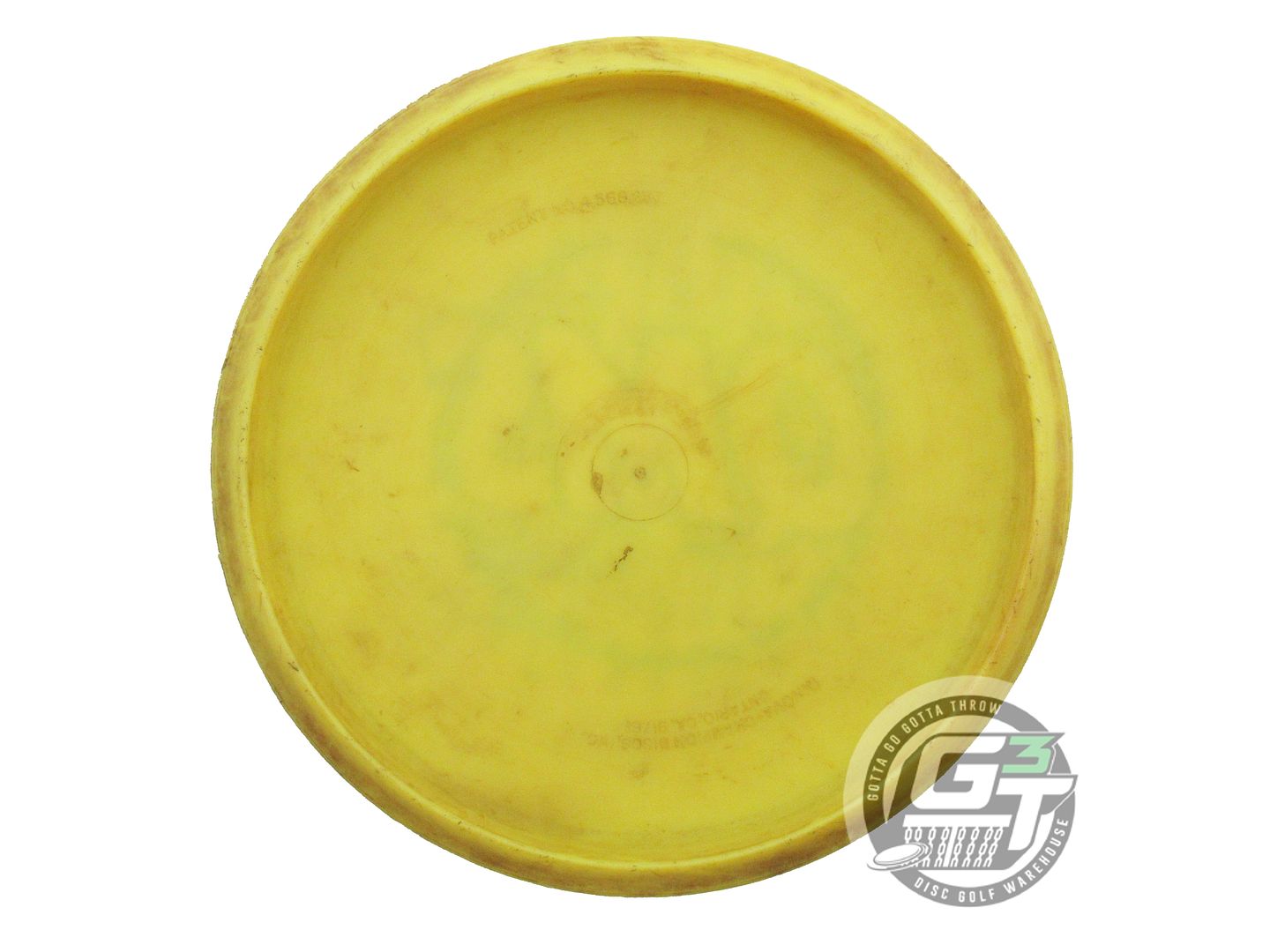 USED Millennium X-OUT Standard Aurora MS 183g Yellow Midrange Golf Disc