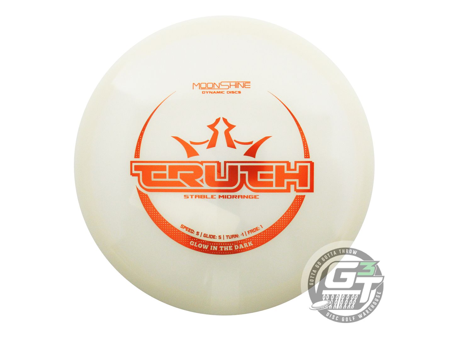 Dynamic Discs Moonshine Glow Lucid Truth Midrange Golf Disc (Individually Listed)