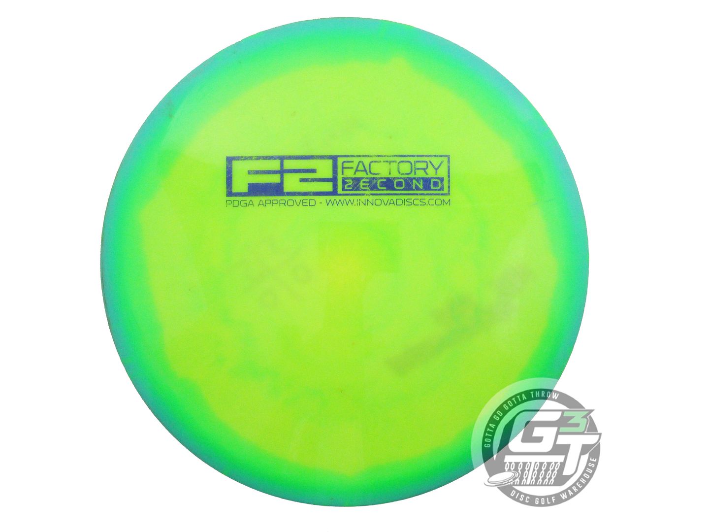 USED Innova X-OUT Halo Star Mako3 170g Teal-Yellow Midrange Golf Disc