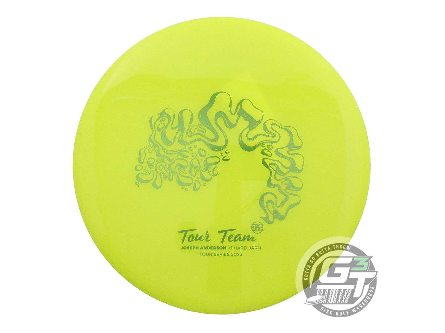 Kastaplast Limited Edition 2025 Team Series Joseph Anderson K1 Hard Jarn Midrange Golf Disc (Individually Listed)