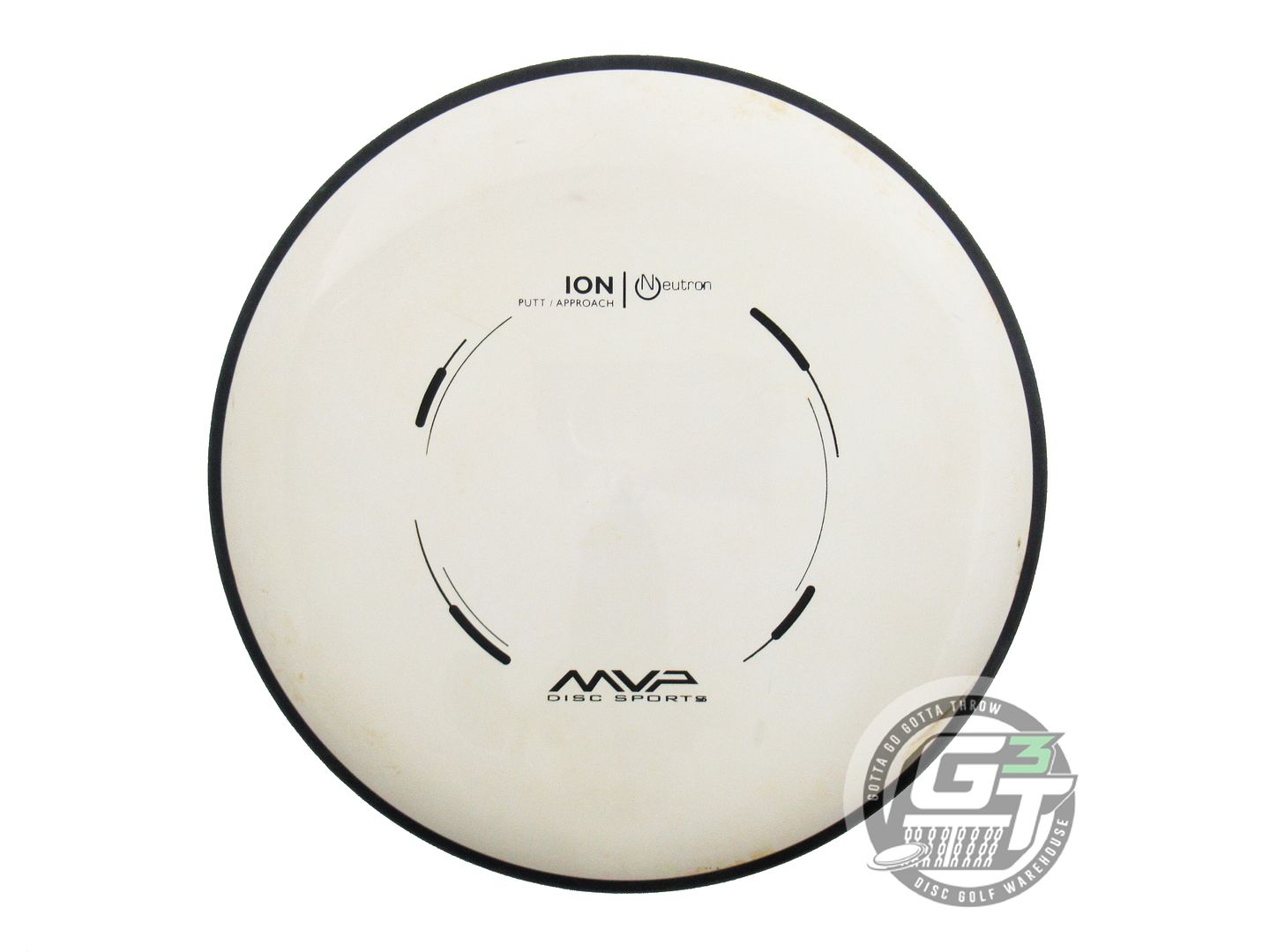 USED MVP Disc Sports Neutron Ion 172g White PFN Putter Golf Disc