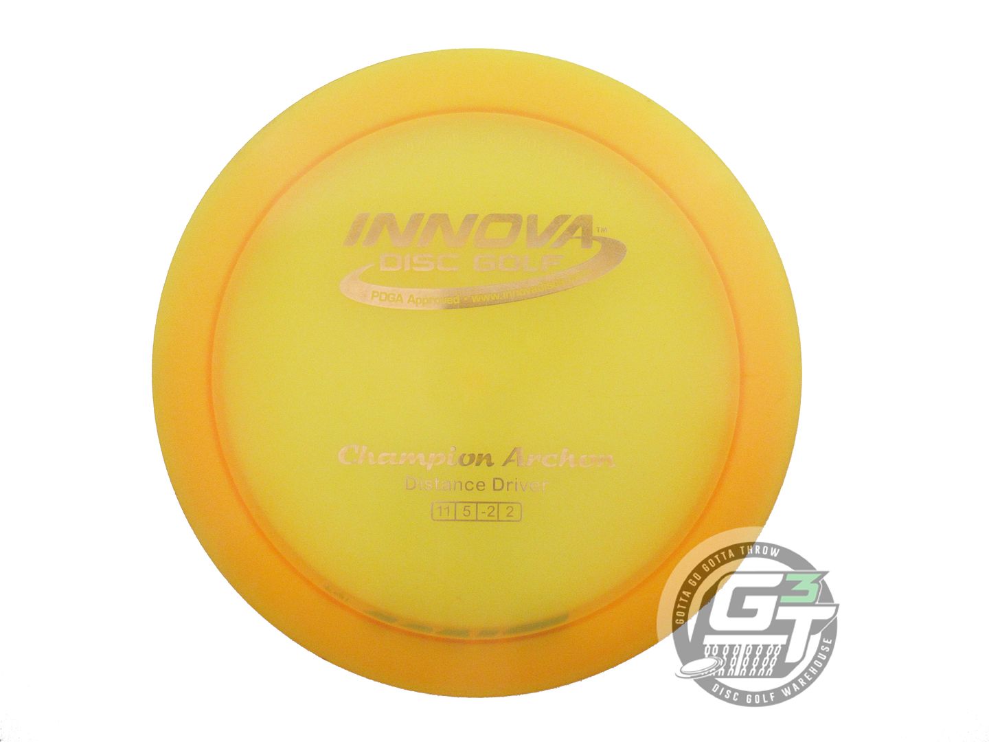 USED Innova Champion Archon 167g Marigold Gold Foil Distance Driver Golf Disc