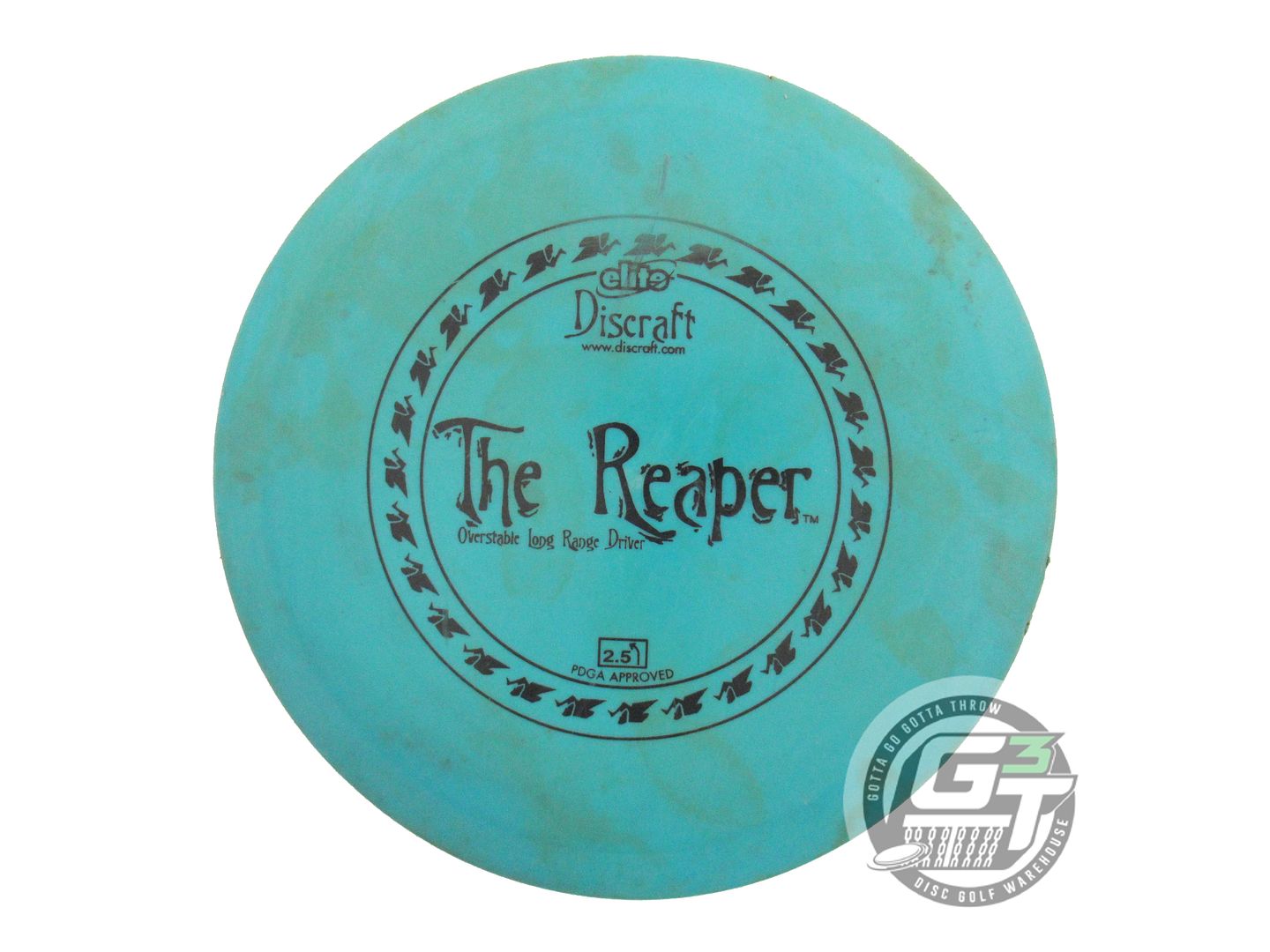 USED Discraft Elite X Reaper 172g Green Black Stamp Fairway Driver Golf Disc