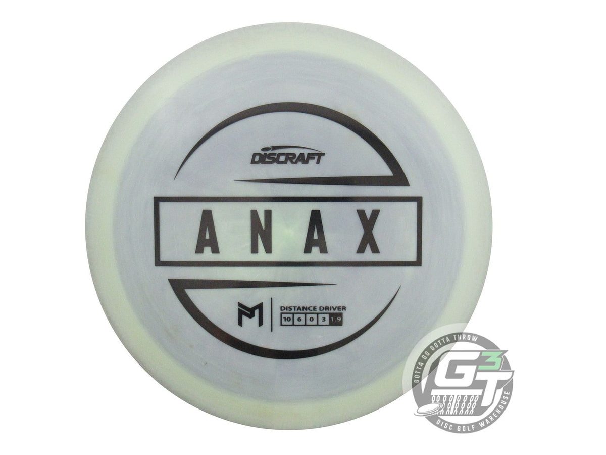 USED Discraft [McBETH] ESP Anax 180g Sage-Gray Black Stamp Driver Golf Disc