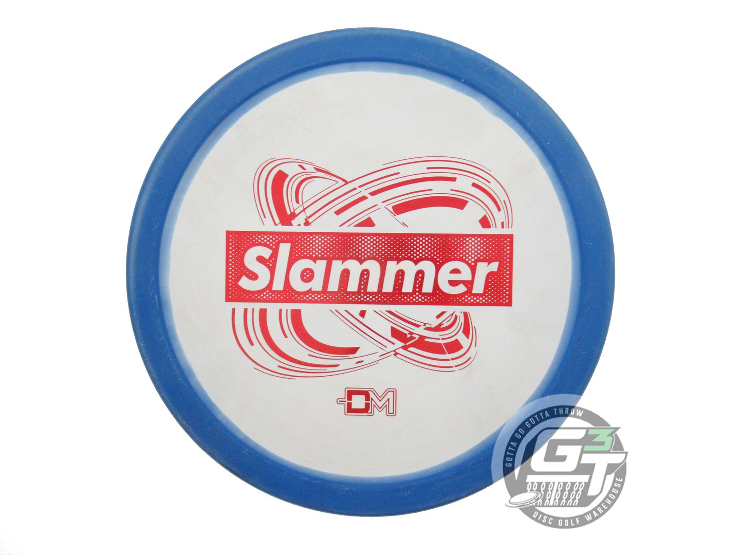 USED Dynamic Discs Supreme Classic Orbit Slammer 174g Blue-White Putter Disc