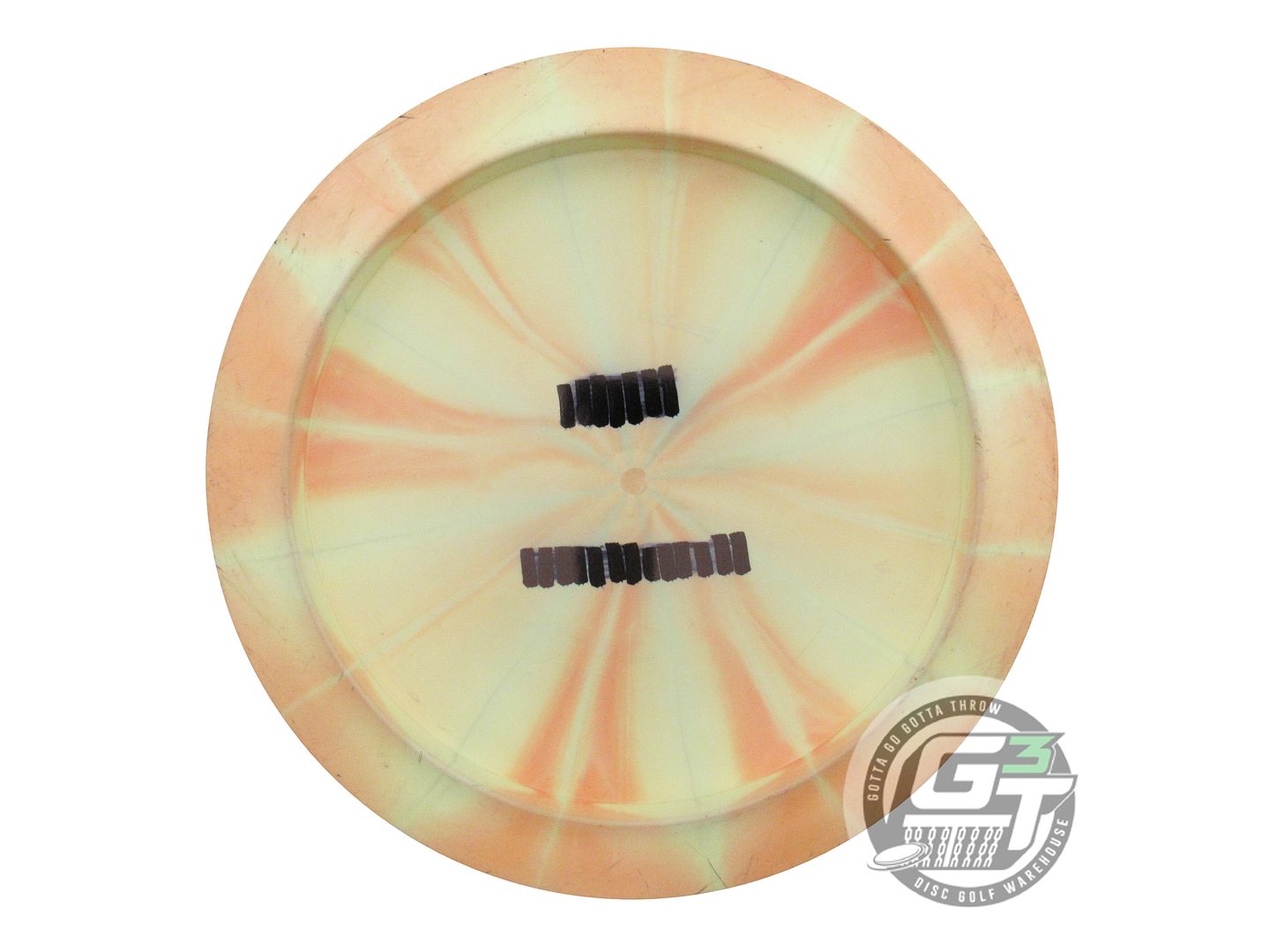 USED Dynamic Discs Fuzion Burst Captain 175g Orange-Yellow Distance Driver Disc