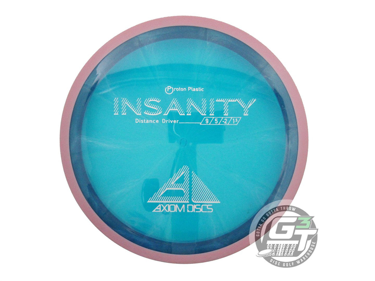 USED Axiom Discs Proton Insanity 173g Blue Lilac Rim Distance Driver Golf Disc