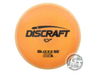 USED Discraft ESP Buzzz SS 175g Peach-Orange Black Stamp Midrange Golf Disc