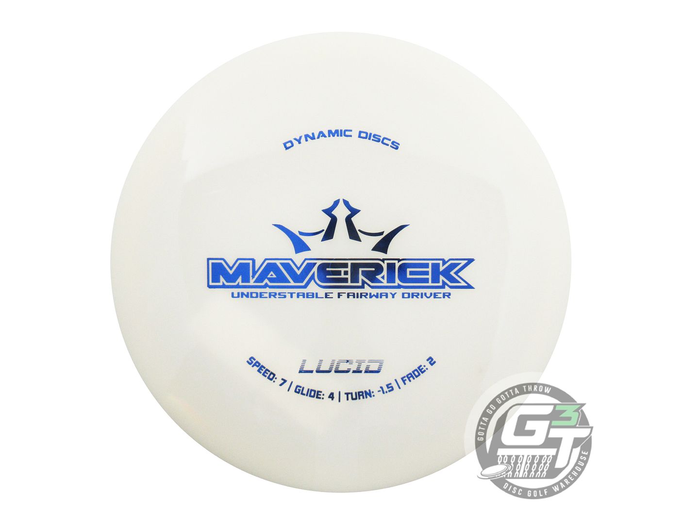 Dynamic Discs Lucid Maverick Fairway Driver Golf Disc (Individually Listed)