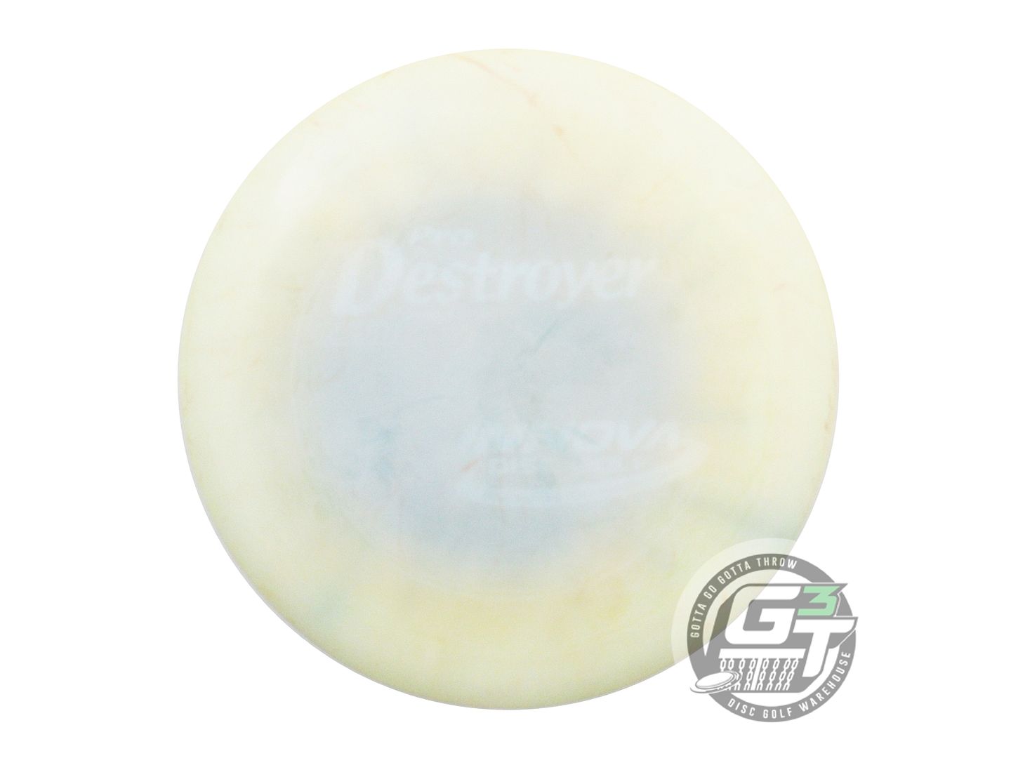 USED Innova I-DYE Pro Destroyer 167g Yellow Burst Distance Driver Golf Disc