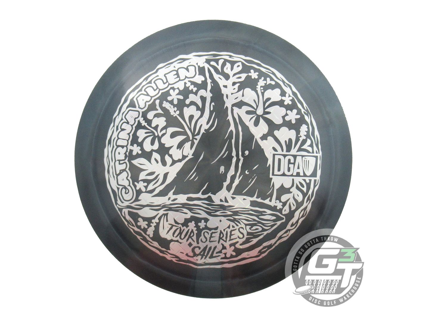 DGA Limited Edition 2023 Tour Series Catrina Allen Swirl Tour Series Sail Distance Driver Golf Disc (Individually Listed)