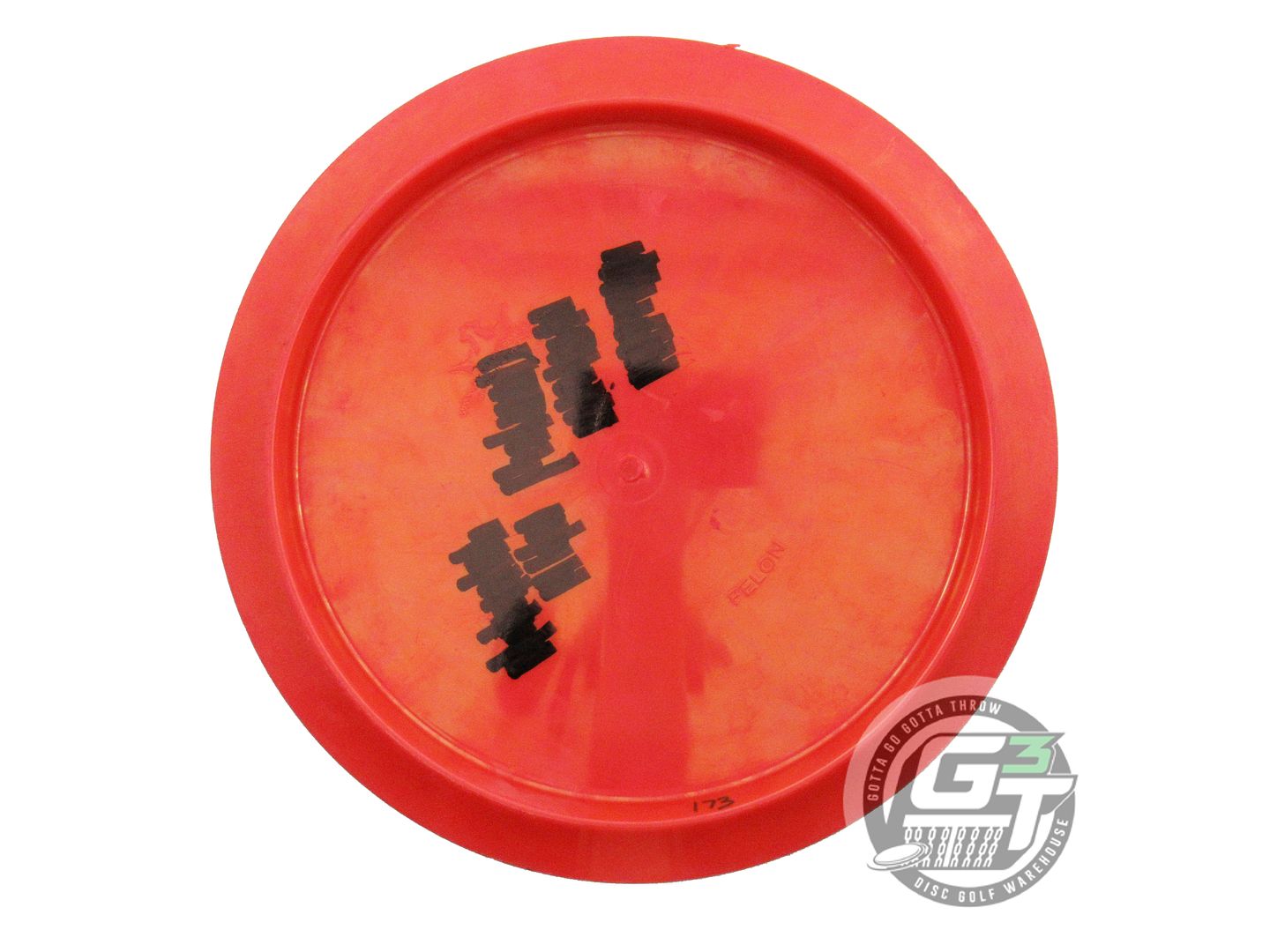 USED Dynamic Discs Fuzion Felon 171g Red Pink Foil Fairway Driver Golf Disc