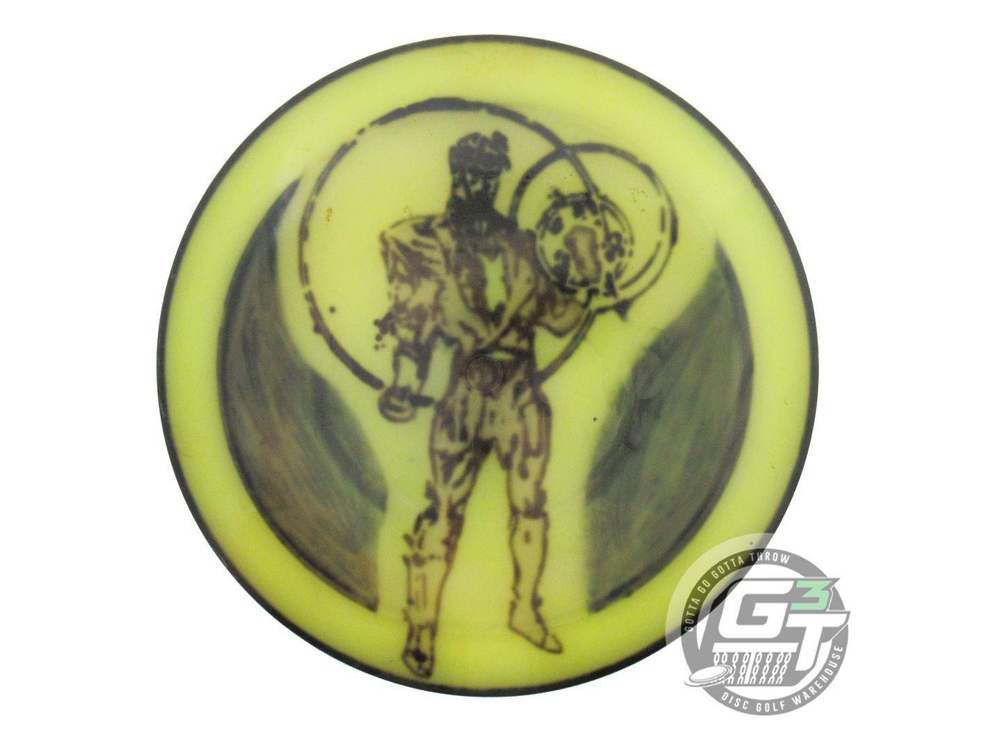 USED Latitude 64 Opto Havoc 170g Yellow HOME DYED Distance Driver Golf Disc