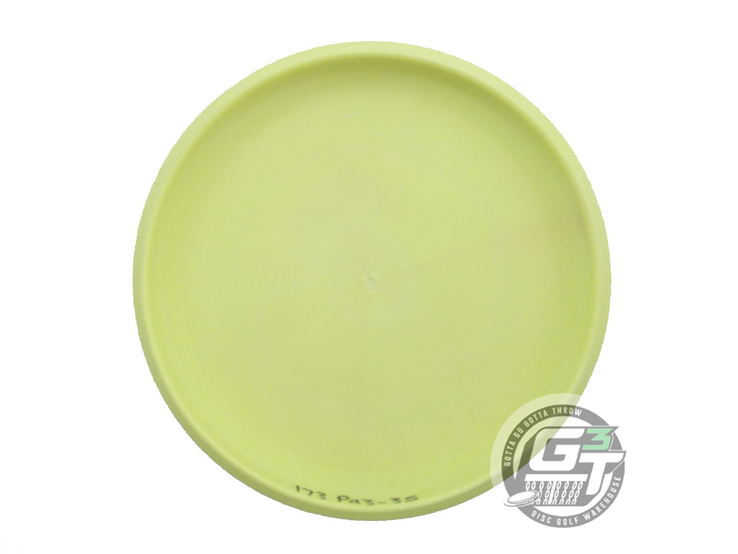 USED Prodigy Discs X-OUT 300 PA3 173g Yellow Putter Disc