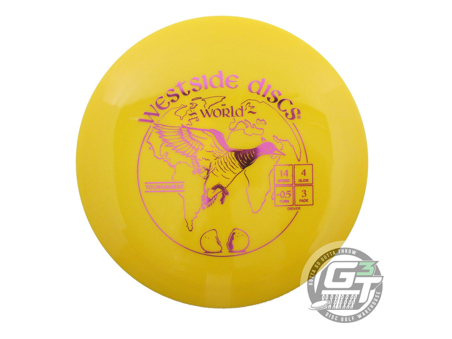 Westside Tournament World Distance Driver Golf Disc (Individually Listed)