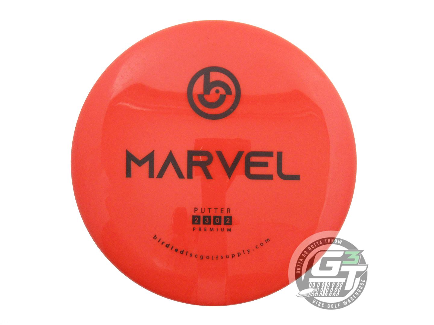 USED Birdie Disc Golf Supply Premium Blend Marvel 174g Red Putter Golf Disc