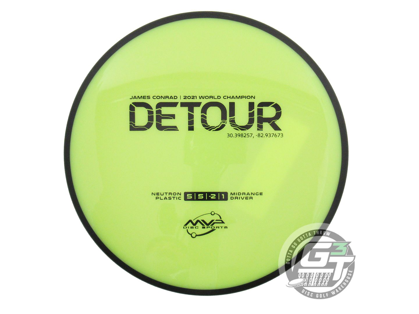 MVP Neutron Detour [James Conrad 1X] Midrange Golf Disc (Individually Listed)