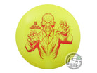 USED Discraft Big Z Undertaker 176g Yellow Red Foil Distance Driver Golf Disc