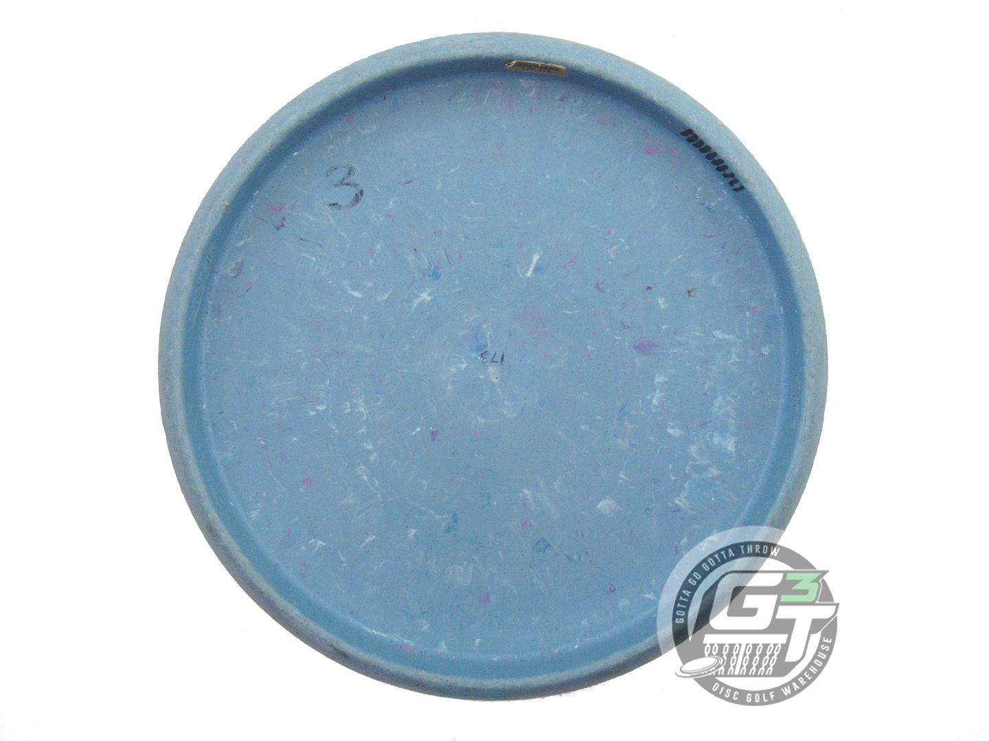USED Discraft FIRST RUN Jawbreaker Luna 173g Blue Teal Shatter Foil Putter Disc