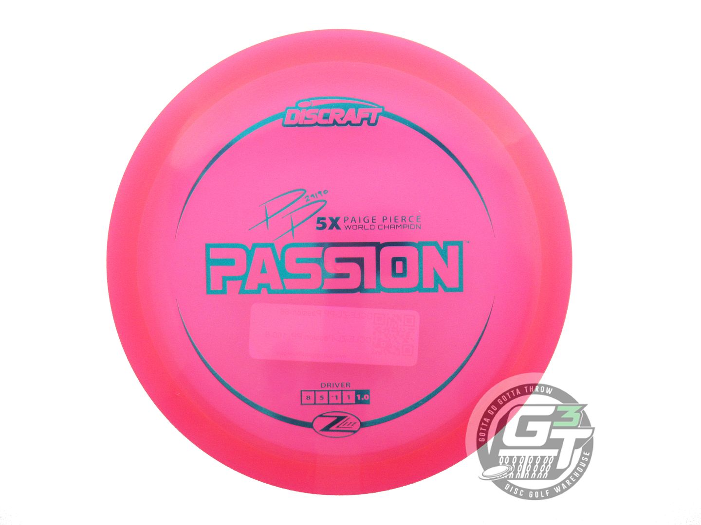 Discraft Paige Pierce Signature Z Lite Passion Fairway Driver Golf Disc (Individually Listed)