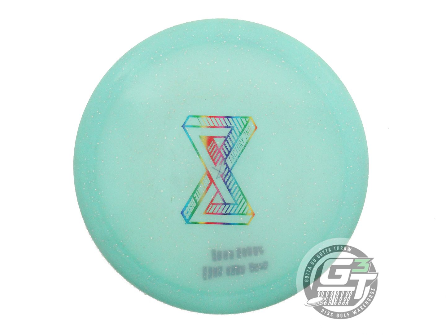 USED Infinite X-OUT MF Glow C-Blend Dynasty 172g Seafoam Fairway Driver Disc