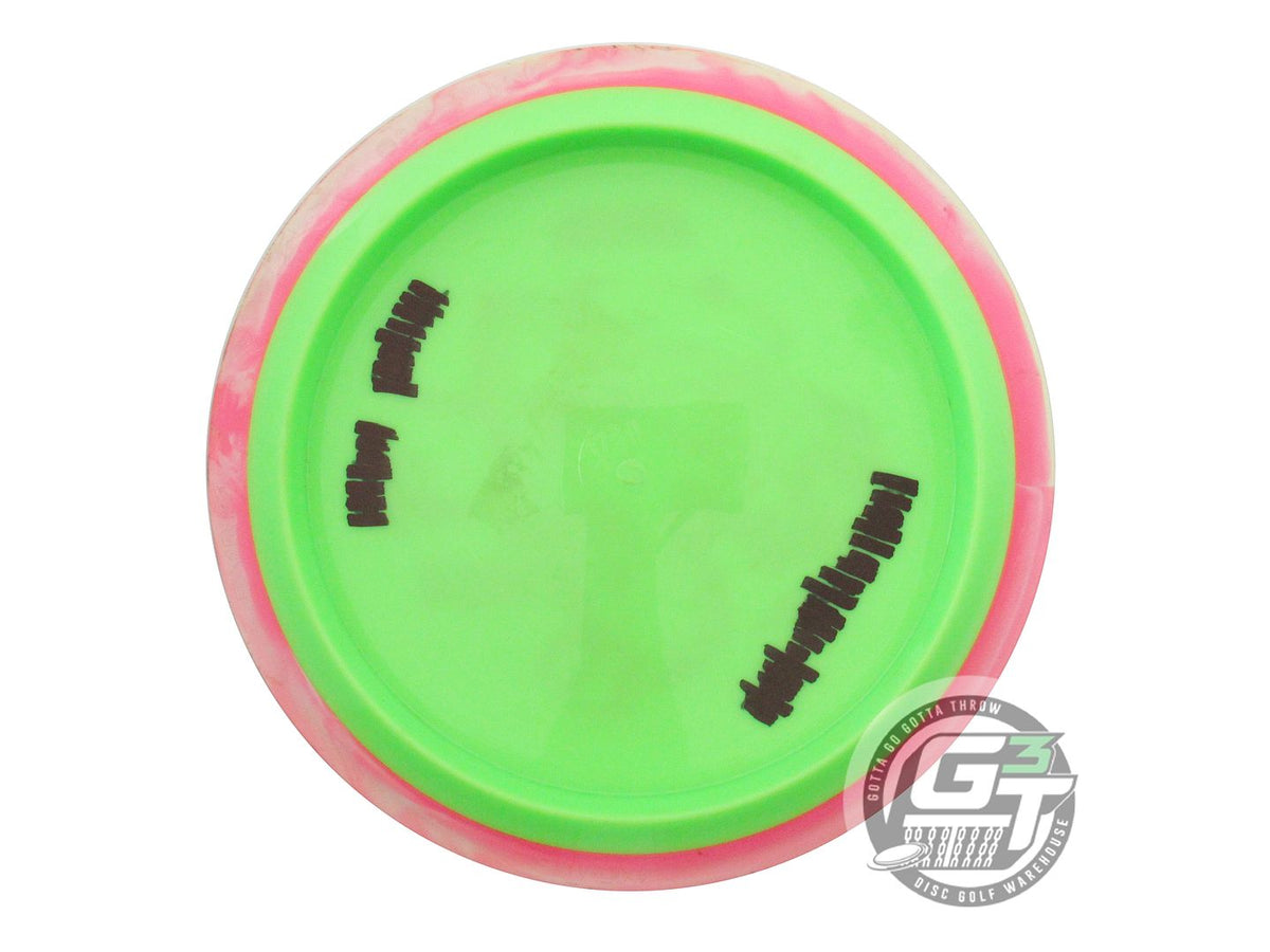 USED Axiom Discs [GUTHRIE] Neutron Time Lapse 173g Lime Pink Rim Driver Disc