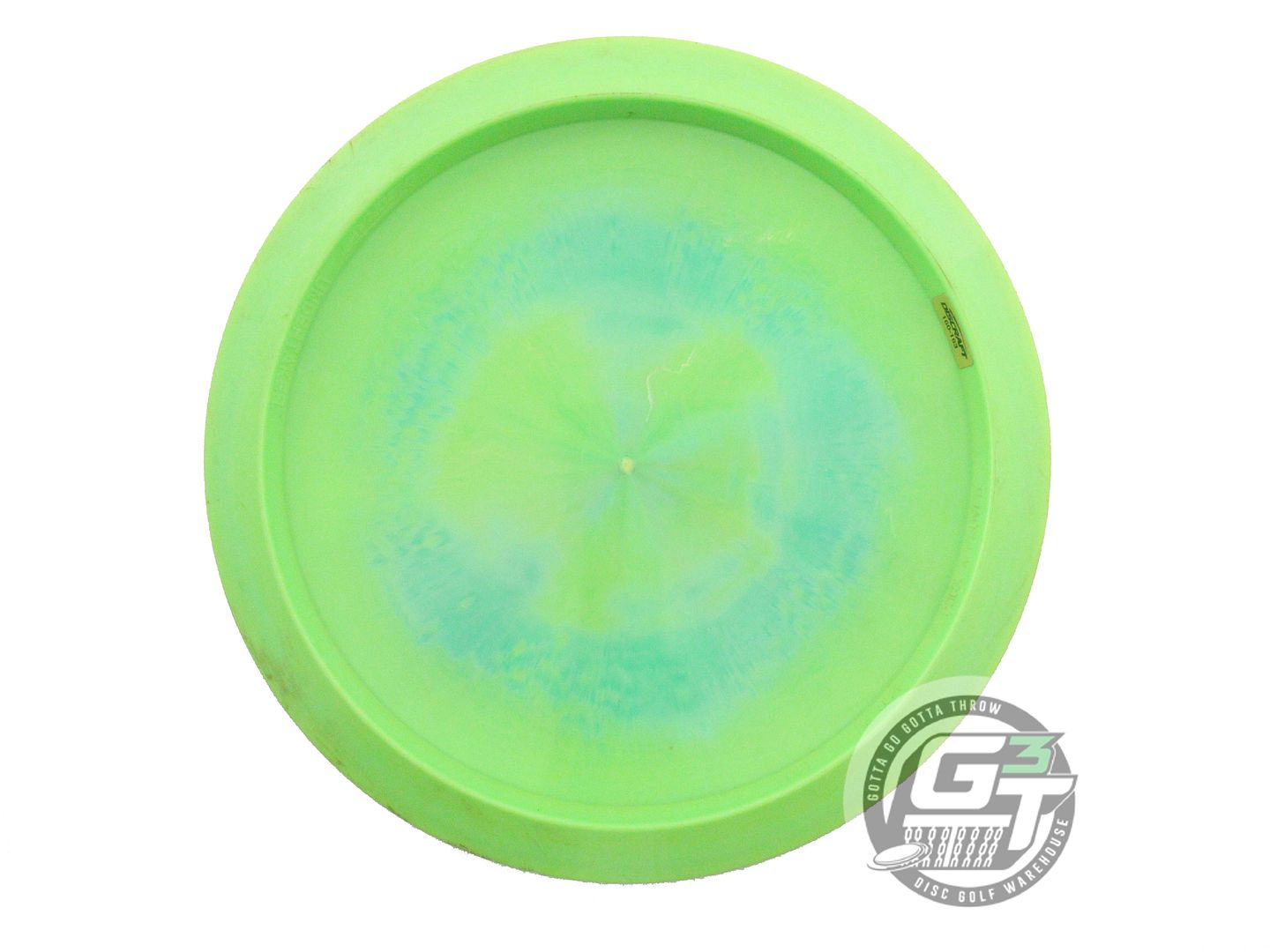 USED Discraft [LEDGESTONE] ESP Undertaker 164g Lime Cloud Foil Driver Golf Disc