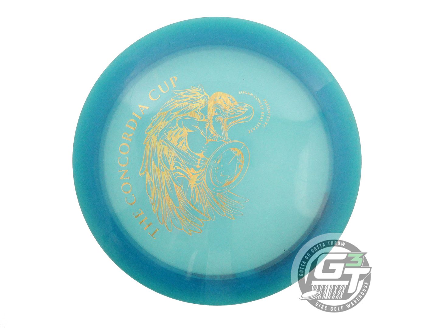 USED Gateway Diamond Realm 172g Blue Gold Foil Distance Driver Golf Disc