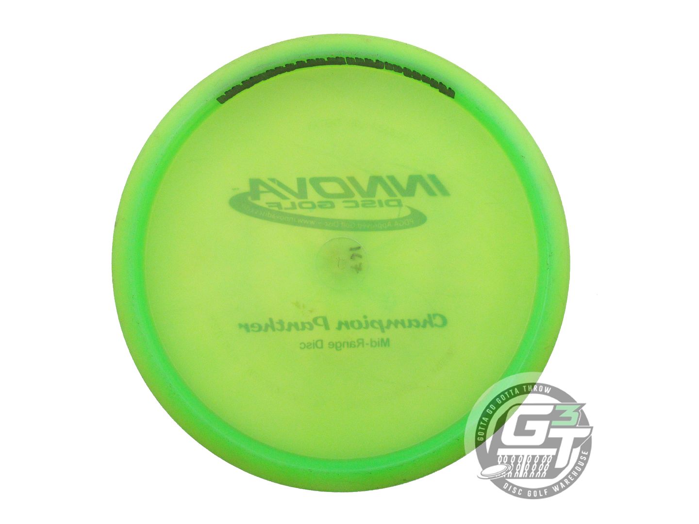 USED Innova Champion Panther 167g Lime Green Foil Midrange Golf Disc