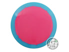 USED Dynamic Discs Fuzion Orbit Justice 176g Teal-Pink Wiped Stamp Midrange Disc