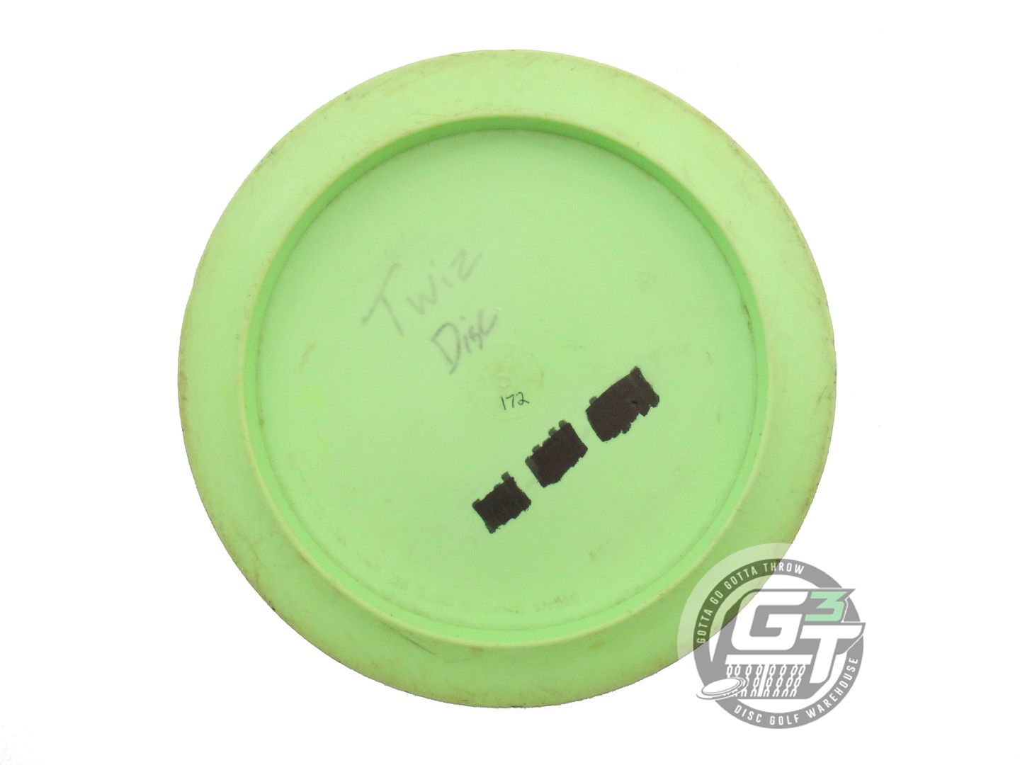 USED Innova Pro Destroyer 172g Lime Silver Foil Distance Driver Golf Disc