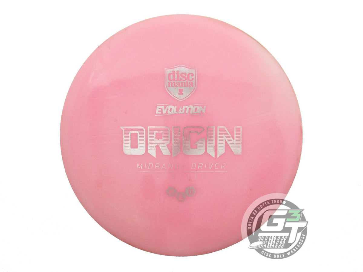 USED DiscMania Neo Origin 177g Pink Silver Foil Midrange Golf Disc