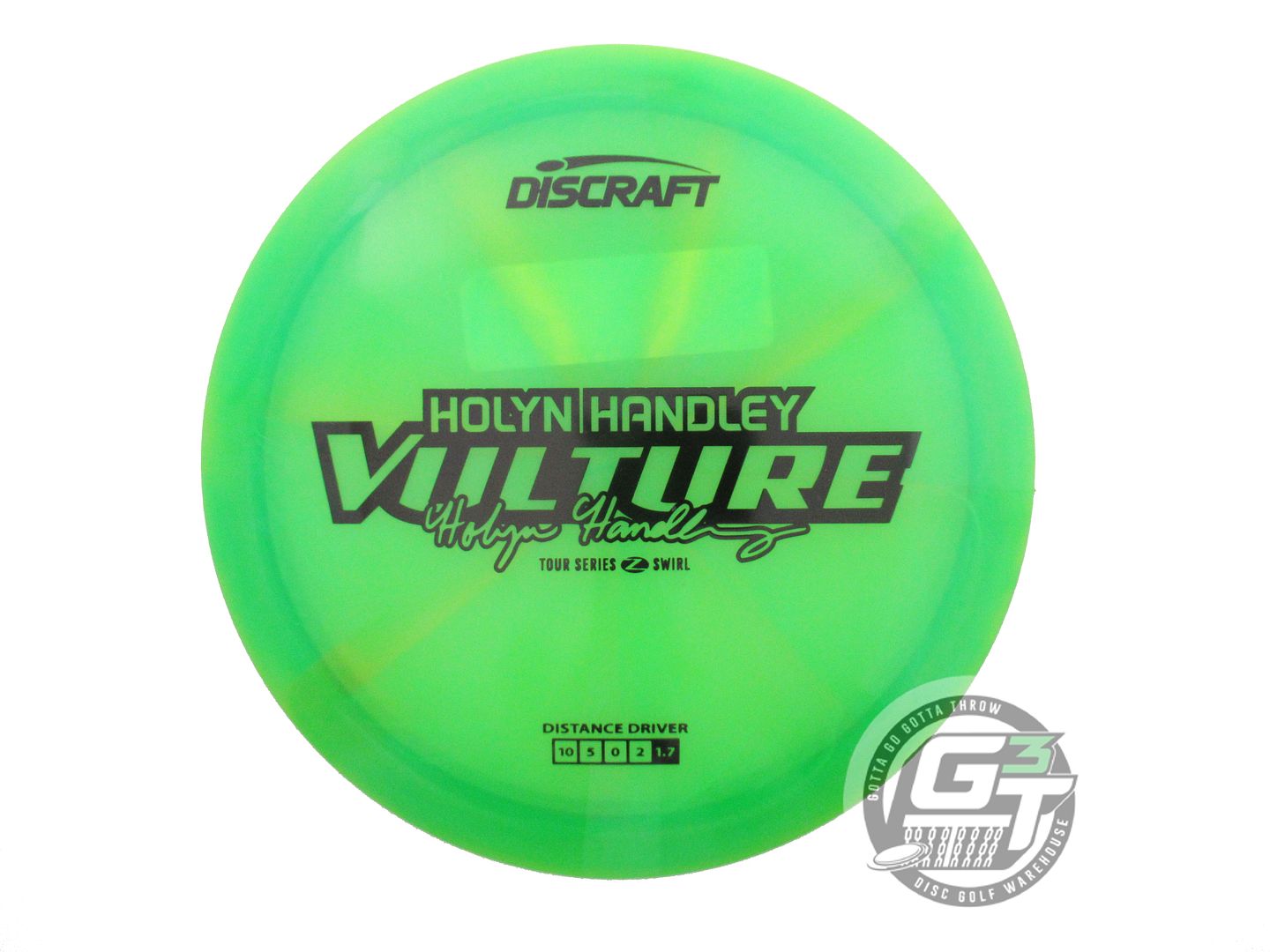 Discraft Limited Edition 2025 Tour Series Holyn Handley Swirl Elite Z Vulture Distance Driver Golf Disc (Individually Listed)