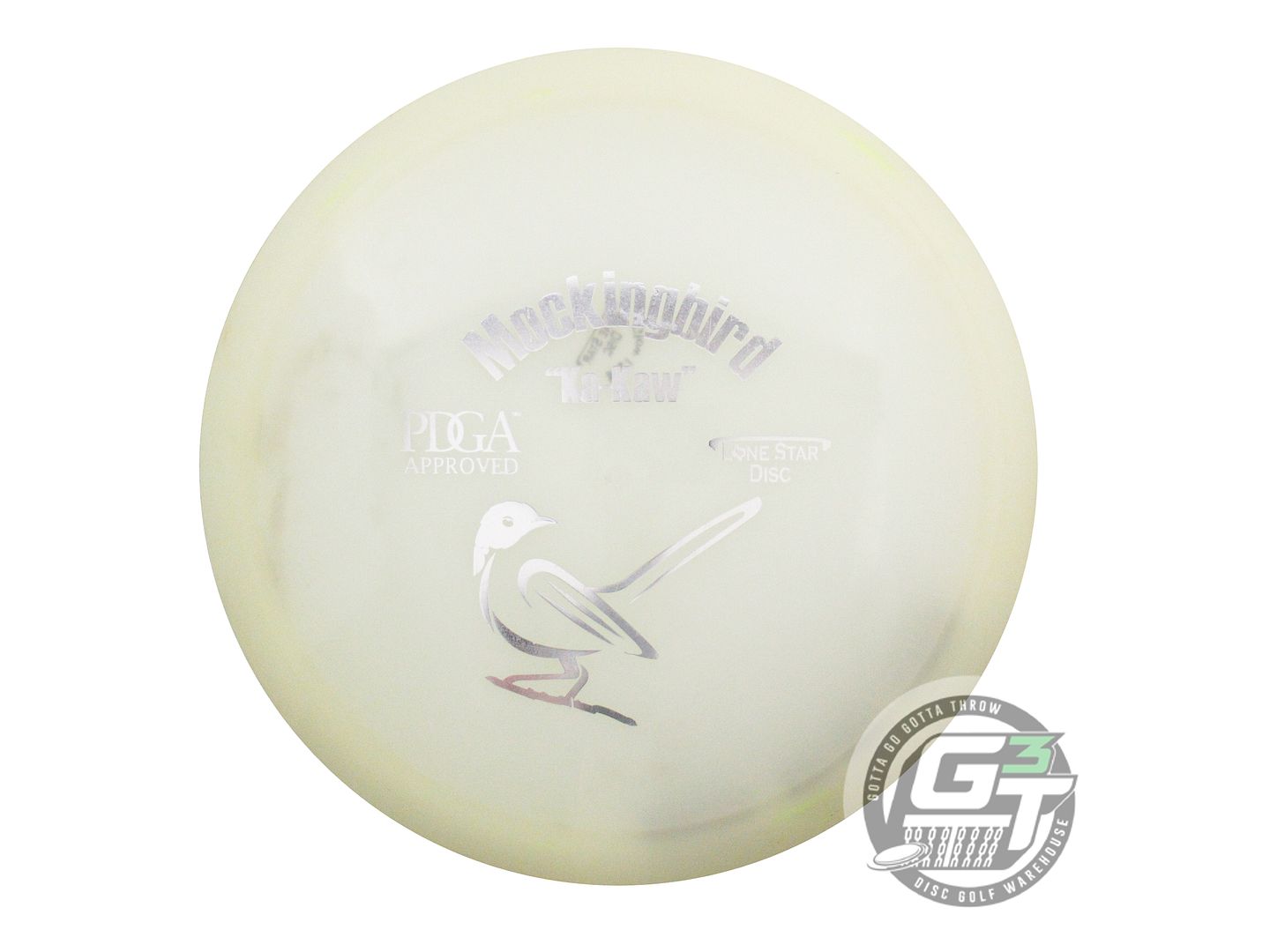 USED Lone Star Glow Mockingbird 174g Silver Foil Fairway Driver Golf Disc