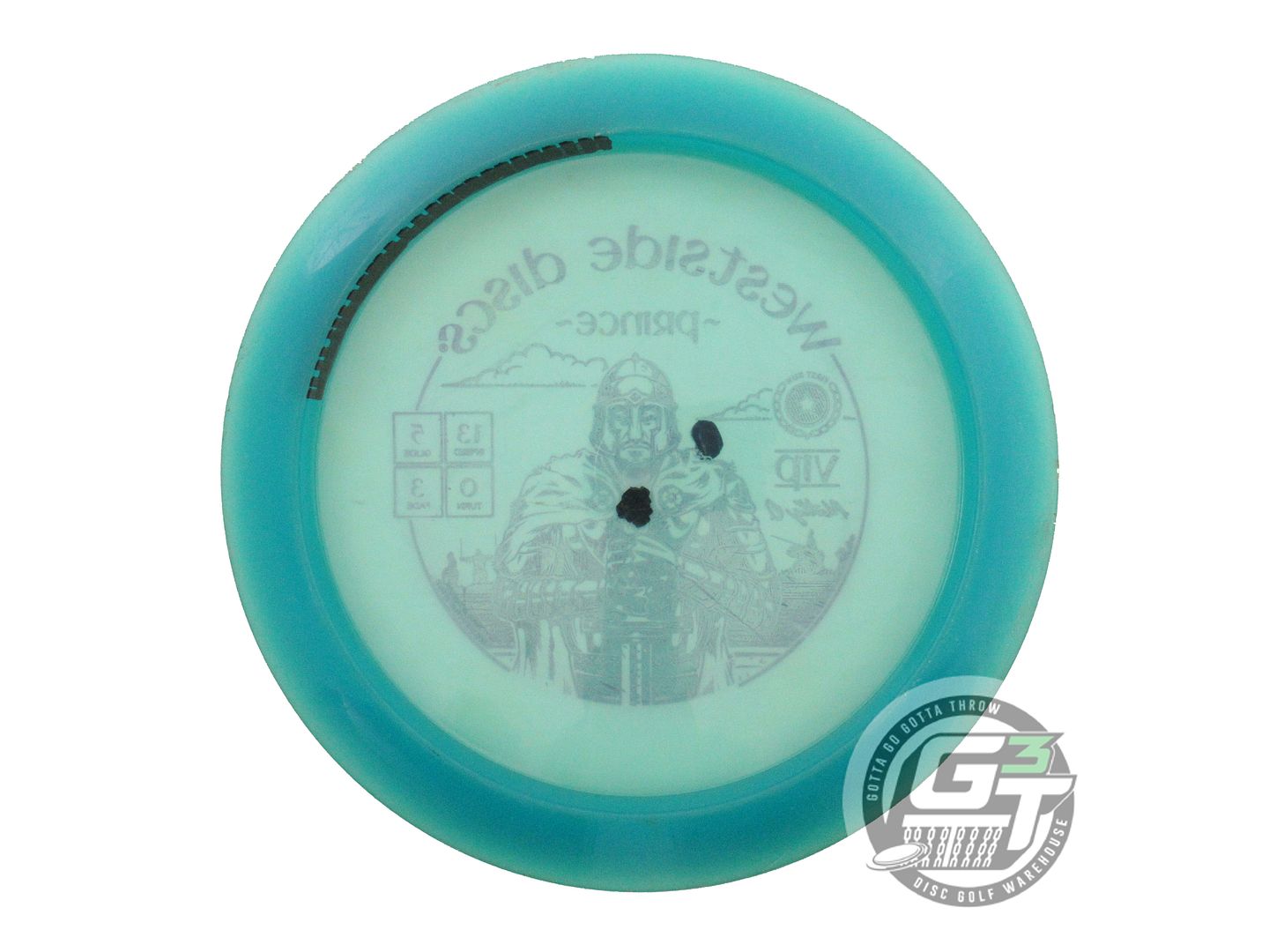 USED Westside Discs [ORUM] VIP Prince 175g Teal Purple Foil Distance Driver Disc