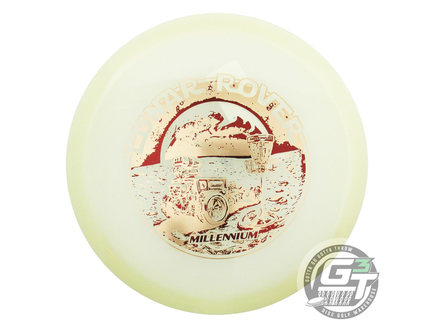Millennium Lunar Glow Quantum Mars Rover Midrange Golf Disc (Individually Listed)