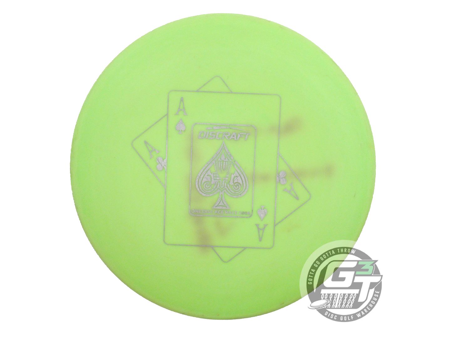 USED Discraft [ACE RACE] ESP Meteor 173g Lime Midrange Golf Disc