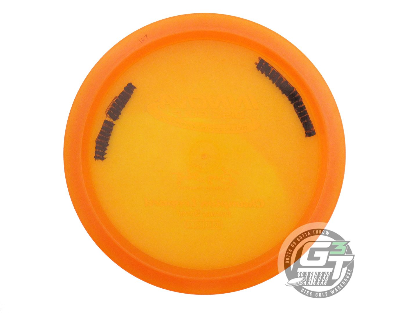 USED Innova Champion Leopard 167g Orange White Stamp Fairway Driver Golf Disc